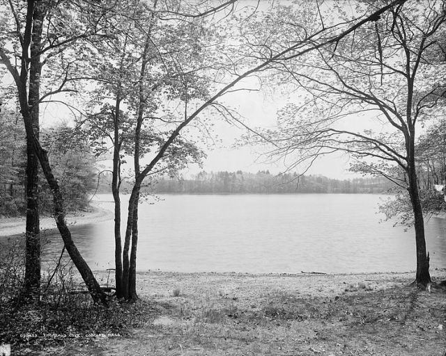 http://commons.wikimedia.org/wiki/File:Walden_Pond.jpg