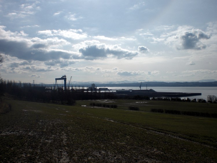 Looking East to The Dockyard & Bridges